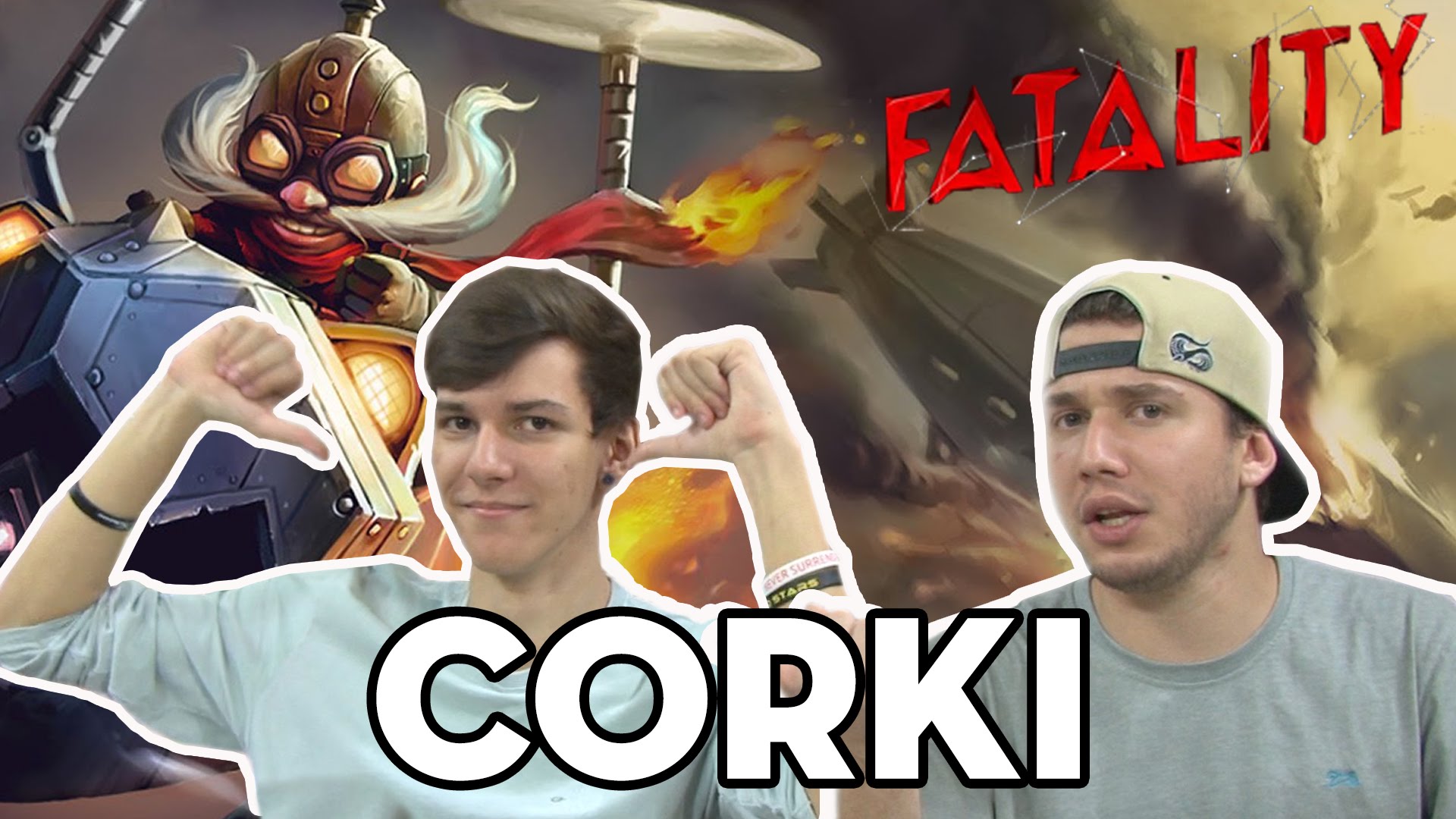 TUTORIAL LOL COM THEUSMA – CORKI É MUITO APELÃO