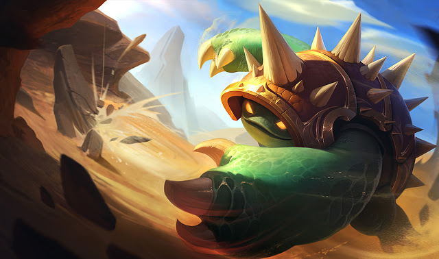 PBE 13/3 – Novas Splash Arts para Evelynn, Rammus e Warwick Caçador da Tundra