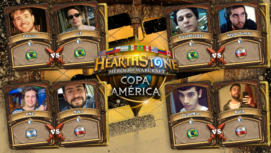 Confrontos da final da 3ª temporada da Copa América de Hearthstone são definidos