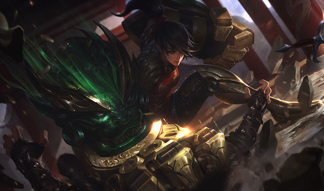 PBE 6/12 – Garen, GP, Azir, Vi, Lucian e Quinn ganham novas Skins