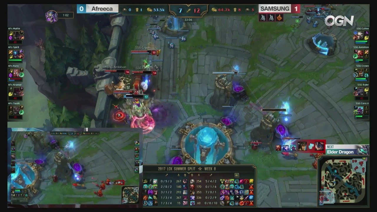 Jogada – Crown realiza pentakill em Samsung vs Afreeca Freecs