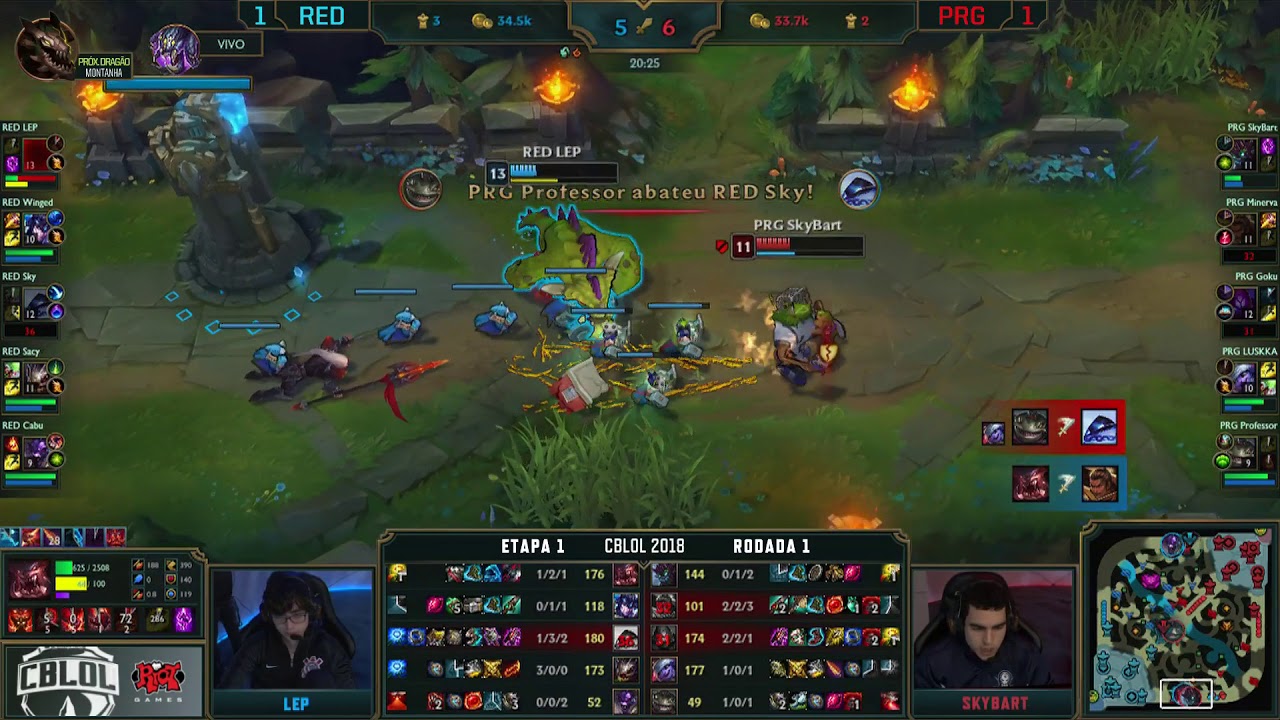 Jogada – LEP vence 1v2 contra Minerva e SkyBart