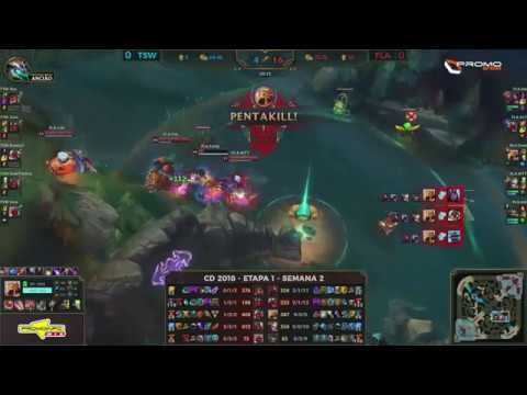 Jogada – Evrot faz Pentakill em Flamengo vs TShow
