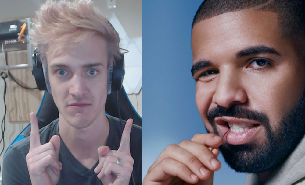 Jogando Fortnite com Drake, Ninja estabelece novo recorde da Twitch.TV