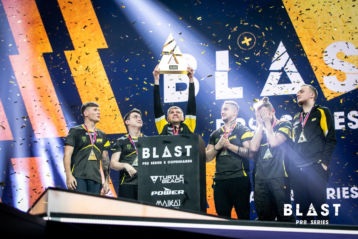 Natus Vincere vence Ninjas in Pyjamas e é campeã da BLAST Pro Series Copenhagen 2018