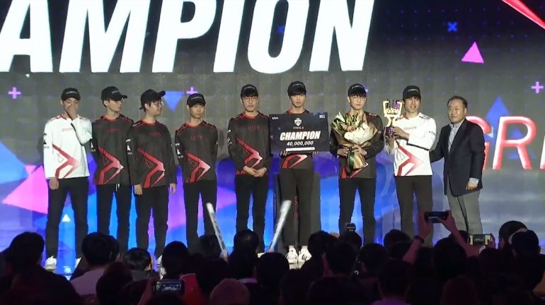 Griffin vence KeSPA Cup 2018 sem perder uma partida