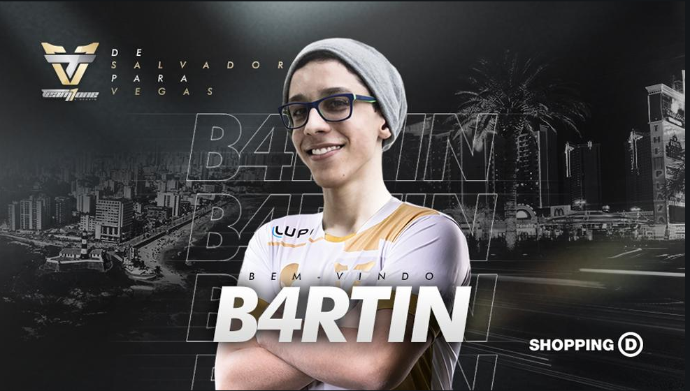 CS:GO: Team oNe anuncia a contratação de b4rtin