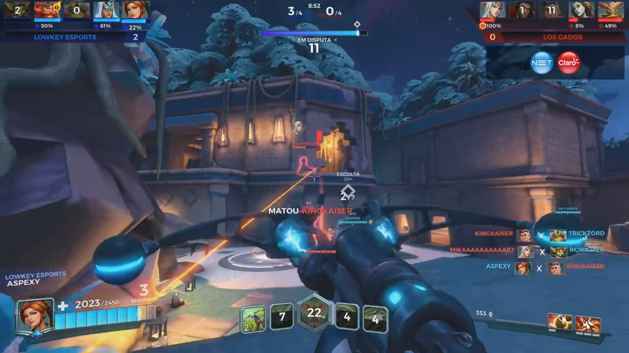 Stomps dominaram as semifinais da BPL de Paladins