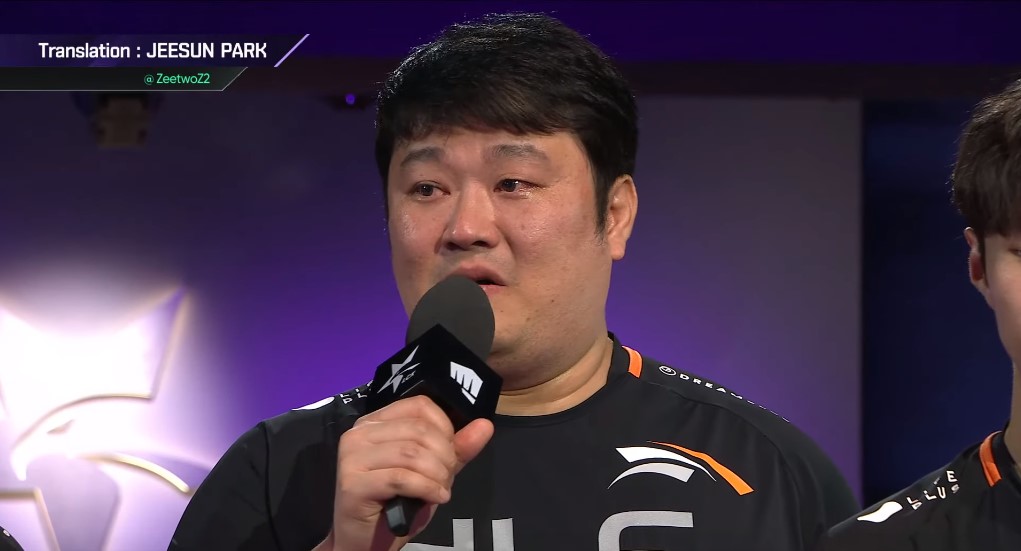 LoL: Coach da Hanwha chora após Jin Air ser rebaixada para 2° divisão da LCK