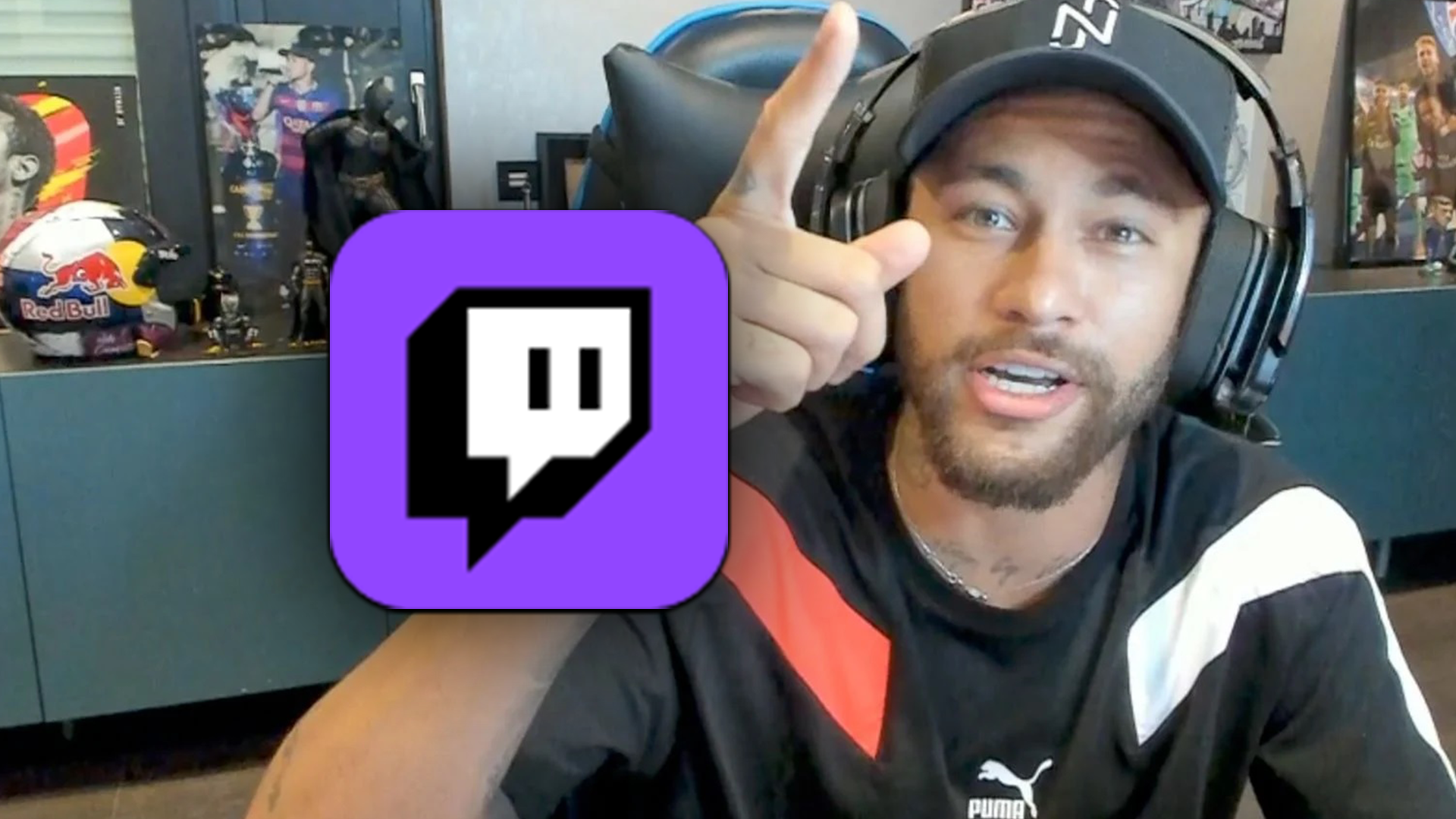 Neymar é banido na Twitch