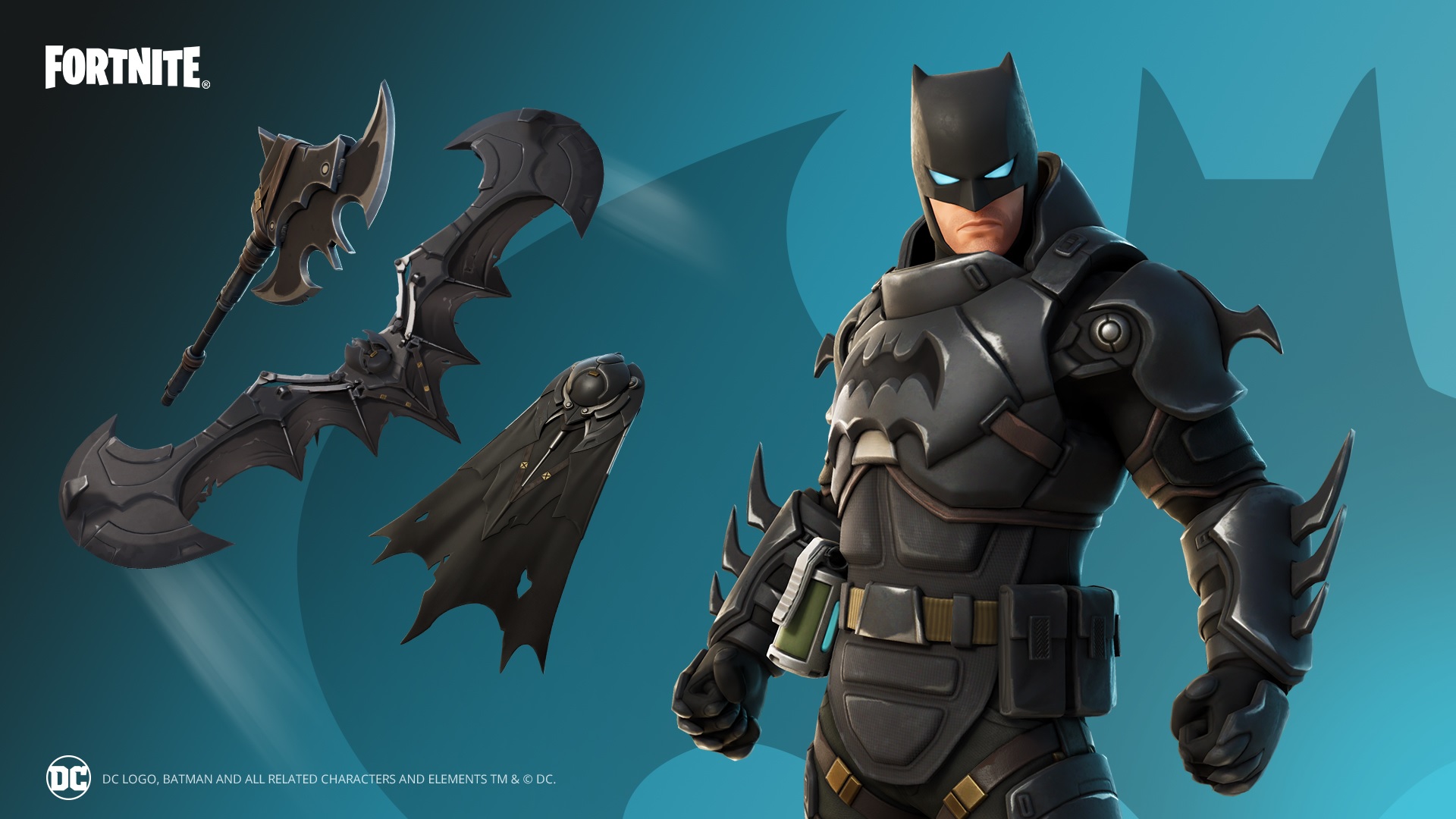 Fortnite: Última HQ em parceria com a DC é lançada com novo Batman no jogo