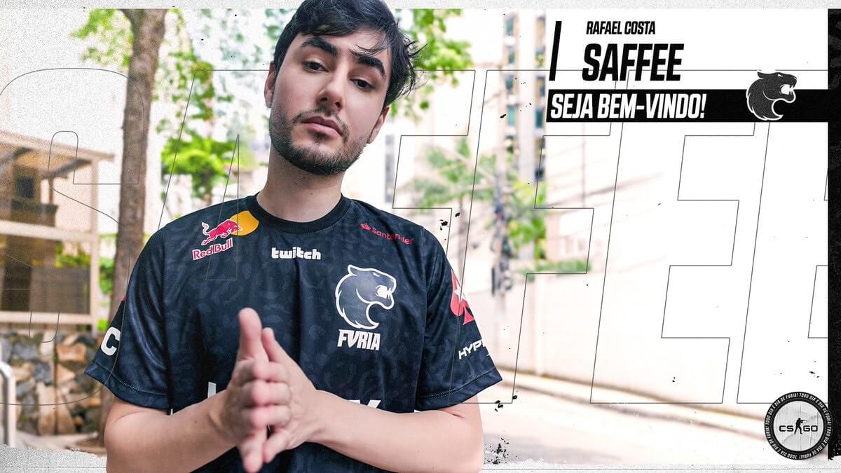 CS:GO: FURIA anuncia a contratação de saffee