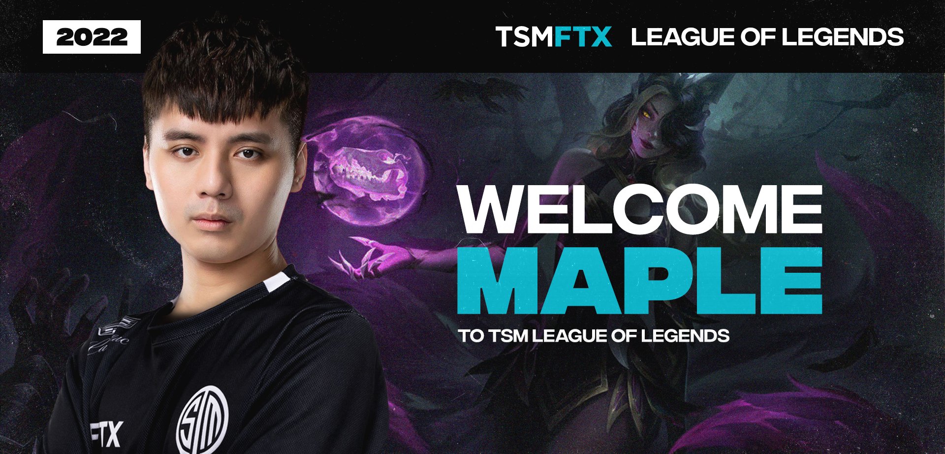 LCS 2022: TSM oficializa a contratação de Maple