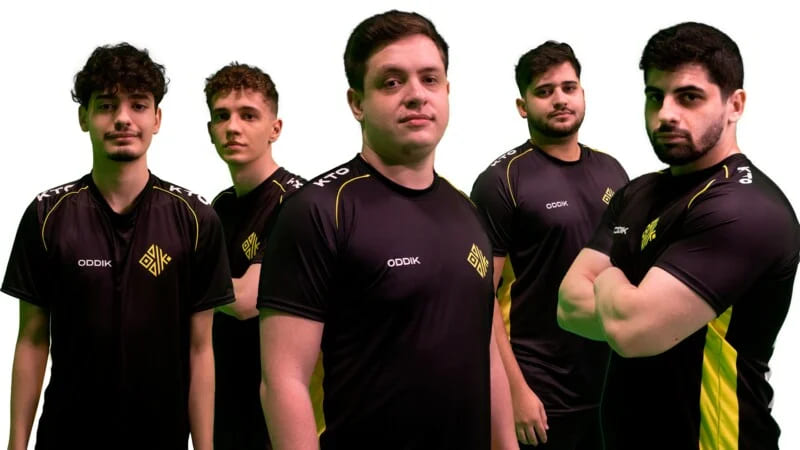 CS:GO: Elenco da UNO MILLE assina com a ODDIK