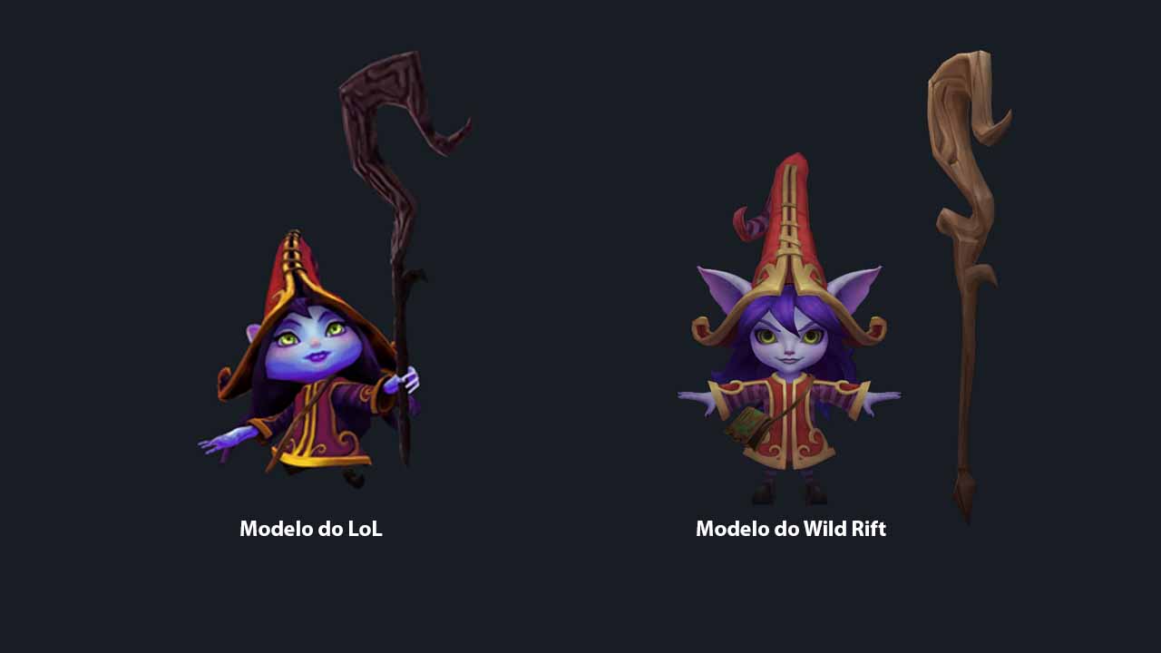 LoL: Mod coloca campeões com gráficos do Wild Rift