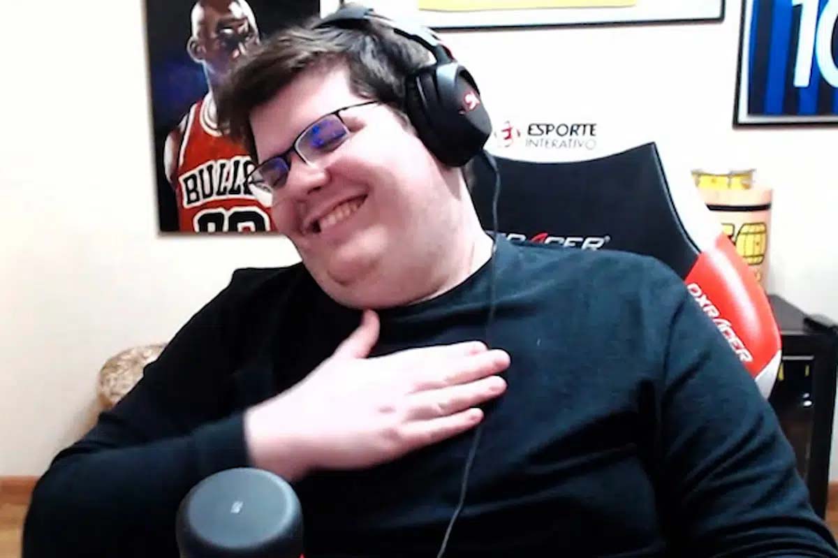 Casimiro é o streamer com maior pico de audiência no Youtube em 2023