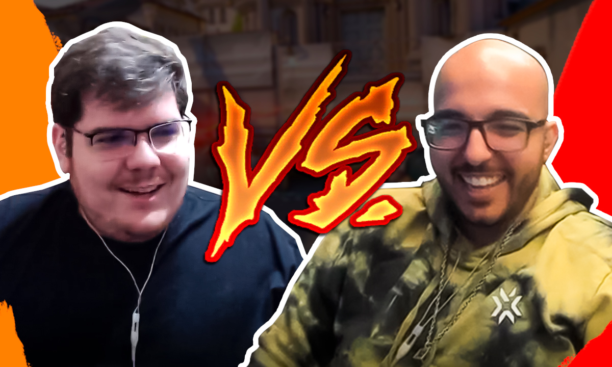 VALORANT: “Te dou tempo para treinar”, brinca Casimiro ao desafiar Sacy para X1