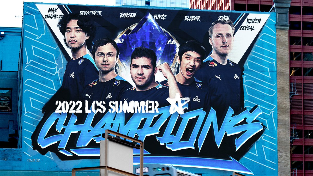 LCS 2022: Cloud9 atropela a 100 Thieves e conquista o título