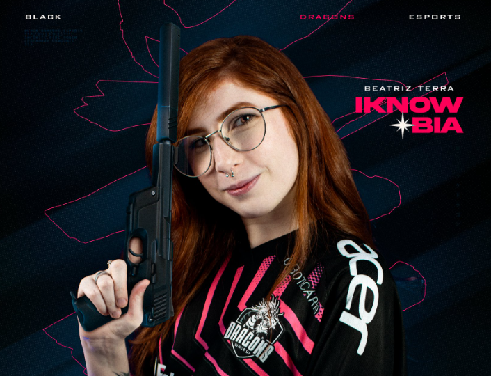 VALORANT: Black Dragons anuncia a contratação de Bia