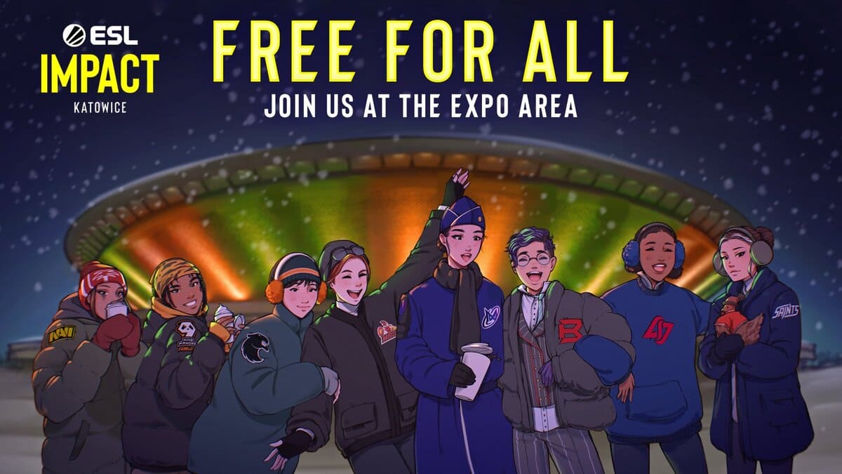ESL Impact Katowice 2023: Evento terá entrada gratuita