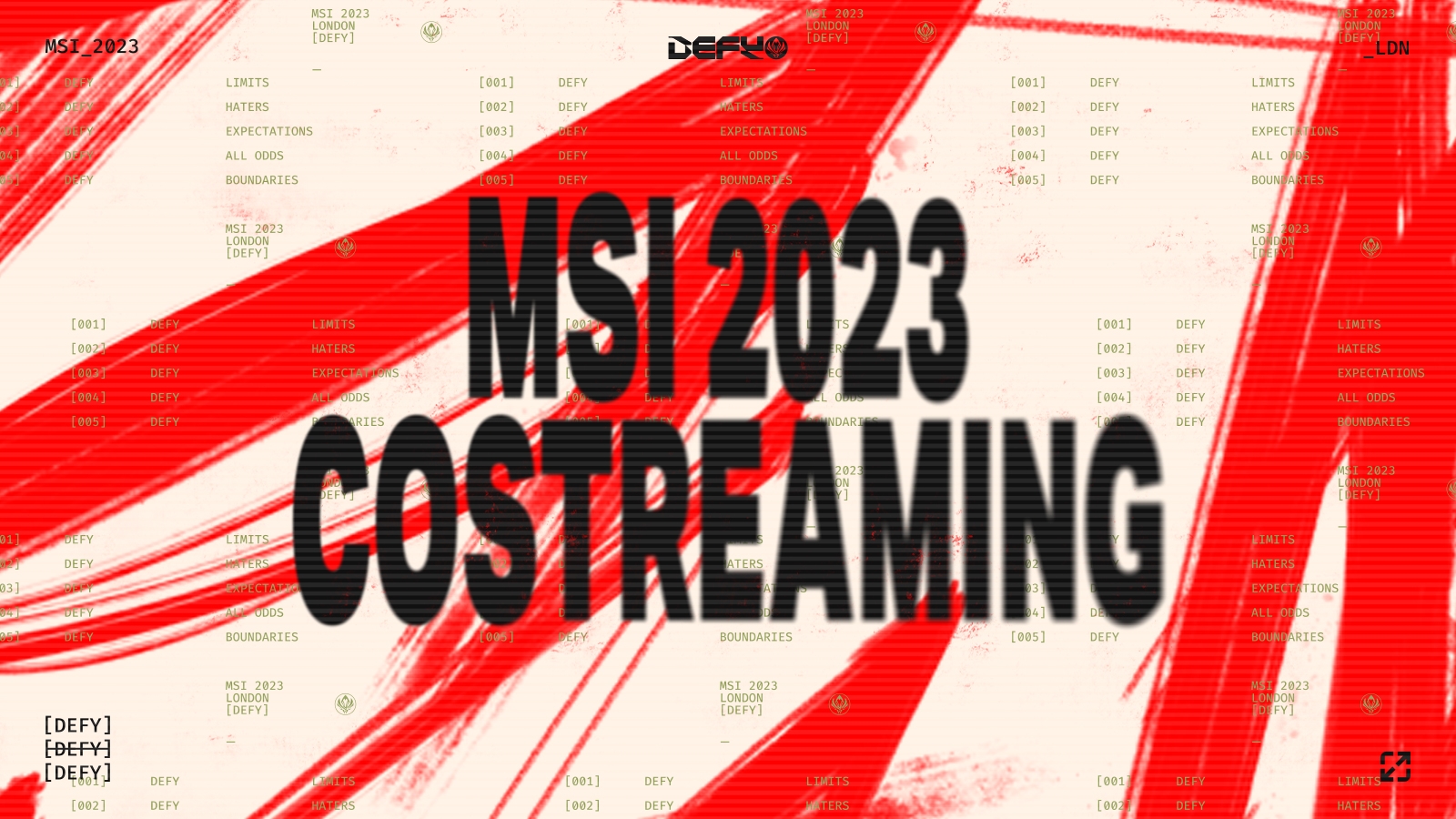 MSI 2023: Pela primeira vez, torneio terá sistema de costreaming