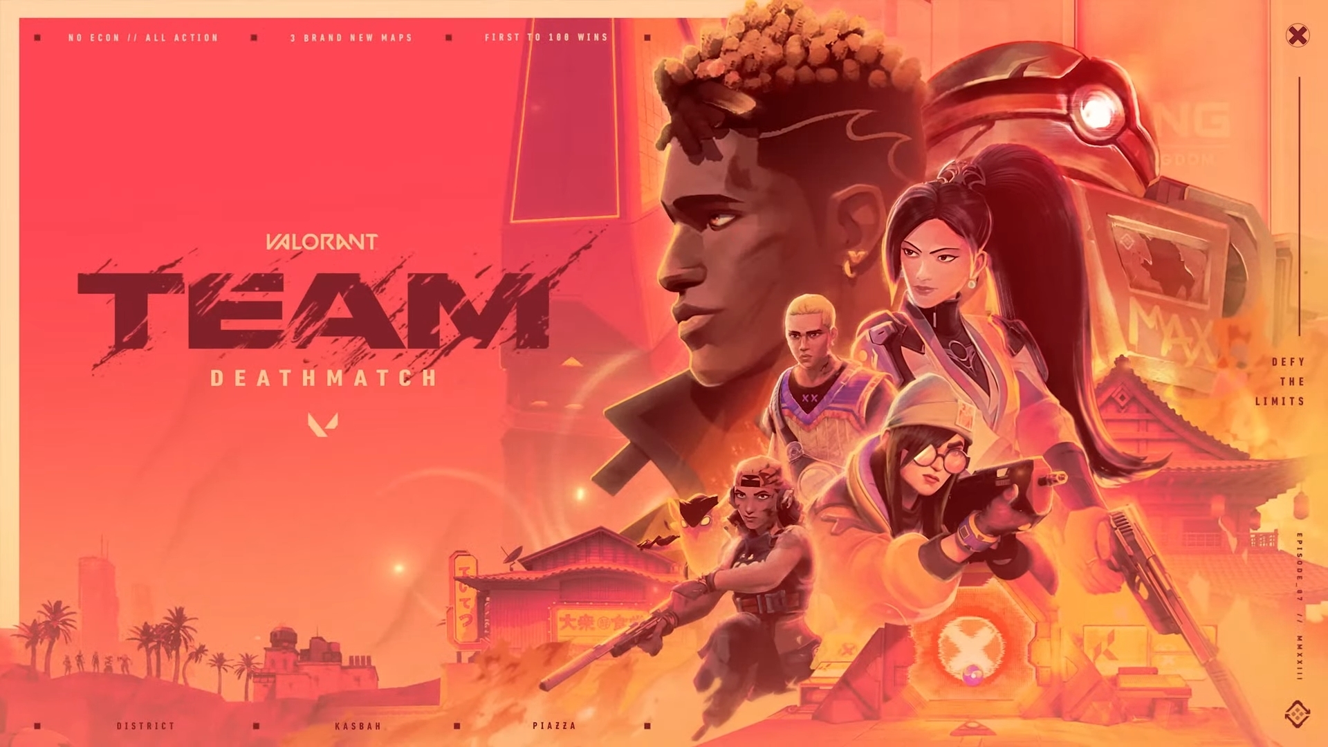 VALORANT: Riot divulga trailer do novo modo Team Deathmatch