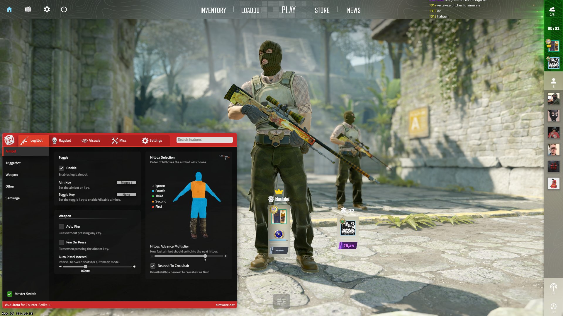 CS2: Valve aplica banimento em massa para usuários do principal cheat do jogo