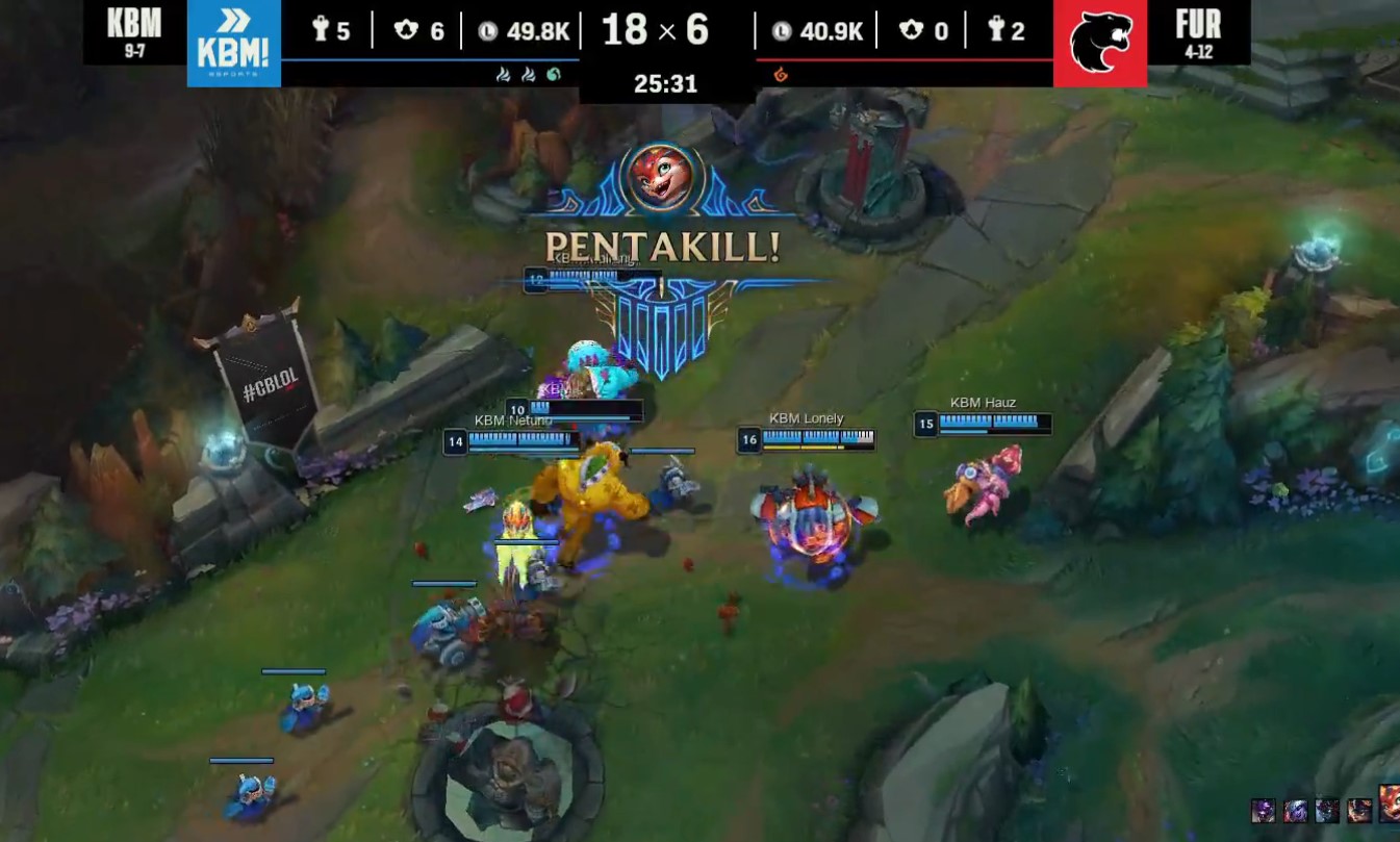 CBLOL 2024: Netuno consegue um Quadrakill e um Pentakill na mesma partida