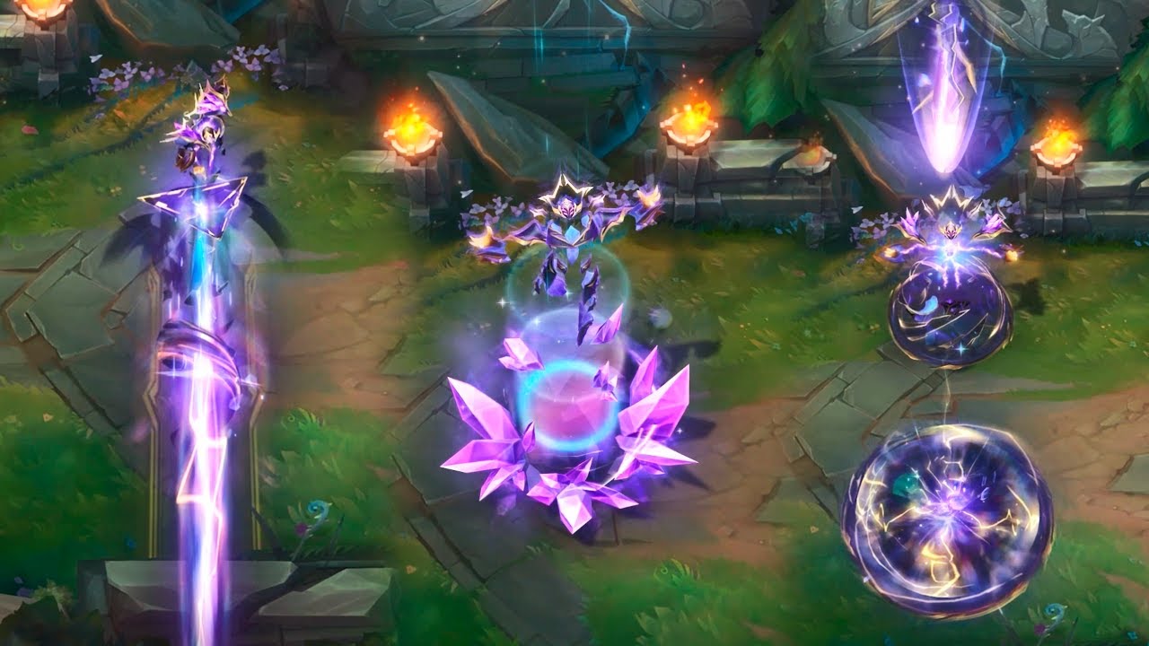 Nova skin Xerath Crystalis Indomitus: preço e data de lançamento