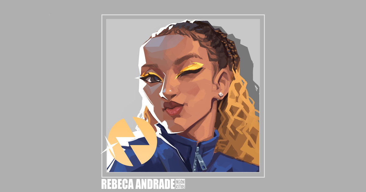 VALORANT: Artista desenha medalhistas olímpicas no estilo dos Agentes