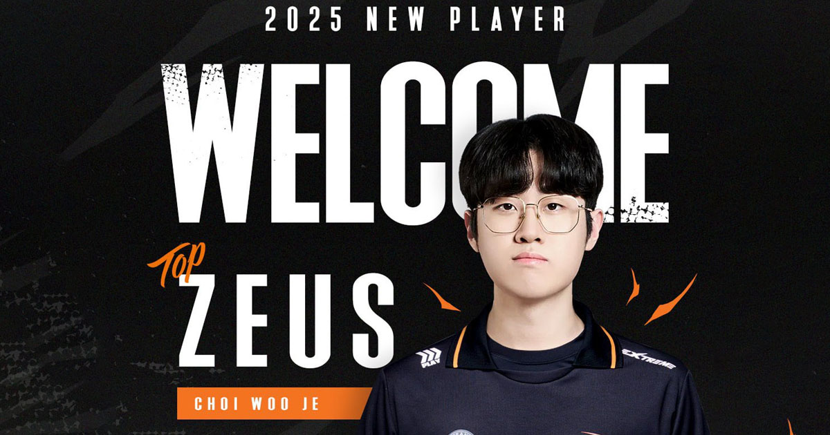LCK 2025: Zeus é oficializado na Hanwha Life