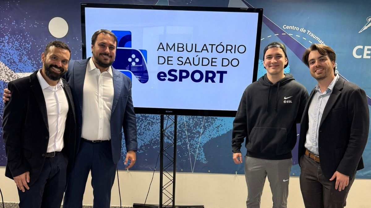 Primeiro ambulatório de Esports do Brasil é inaugurado com atendimento gratuito pelo SUS
