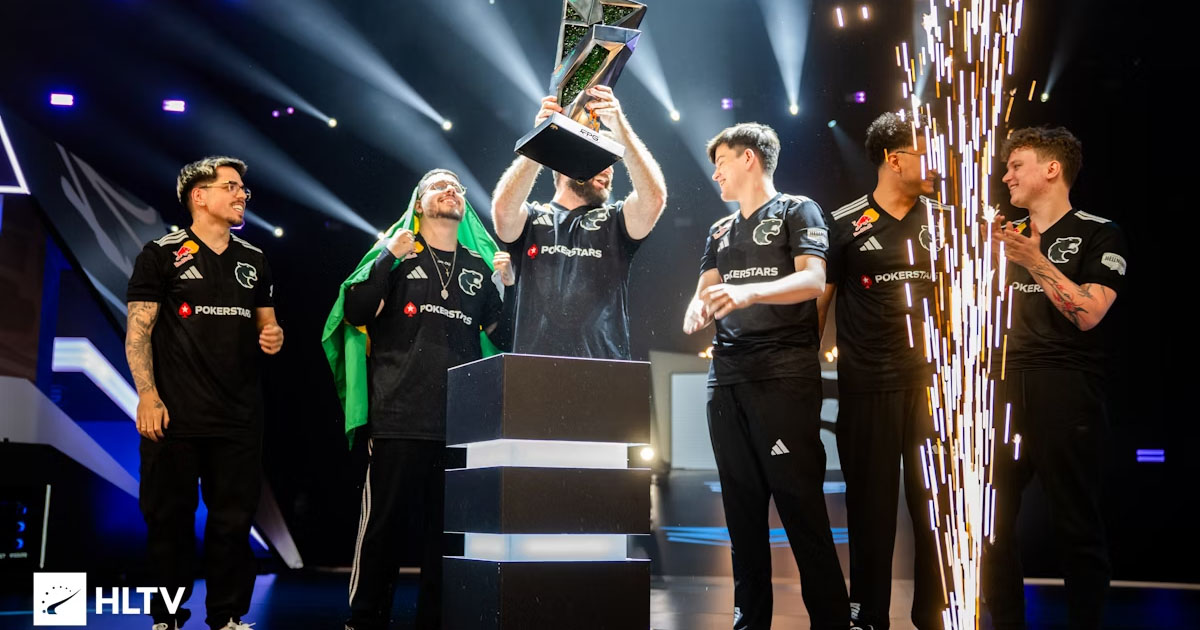 CS2: FURIA fecha 2025 entre as cinco organizações que mais faturaram em premiações