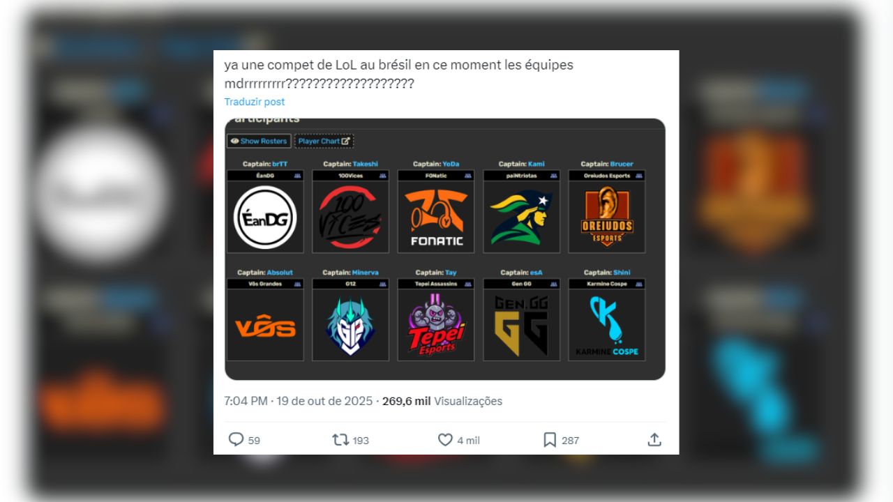 Kings Lendas 2025: Virou assunto na gringa! Torneio viraliza na comunidade europeia