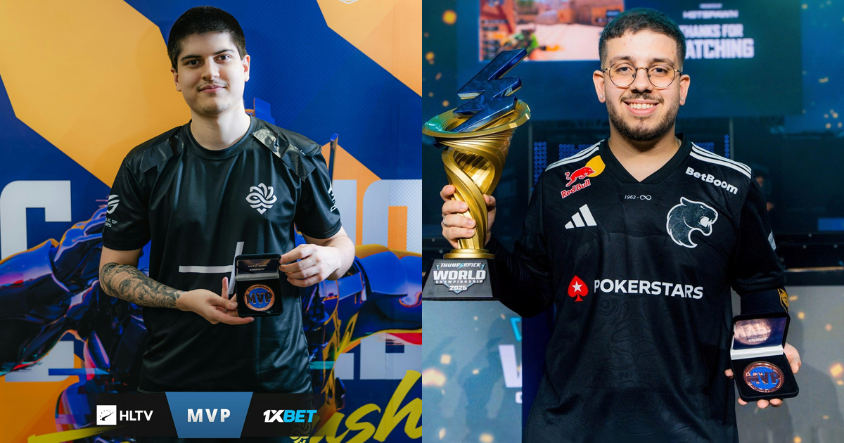 CS2: Brasileiros quebram jejum de 7 anos sem MVPs em finais de LAN com dois jogadores em dois torneios diferentes