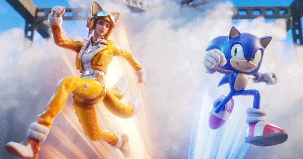 PUBG MOBILE: evento com Sonic traz Lucky Spin e skins temáticas até 31 de outubro