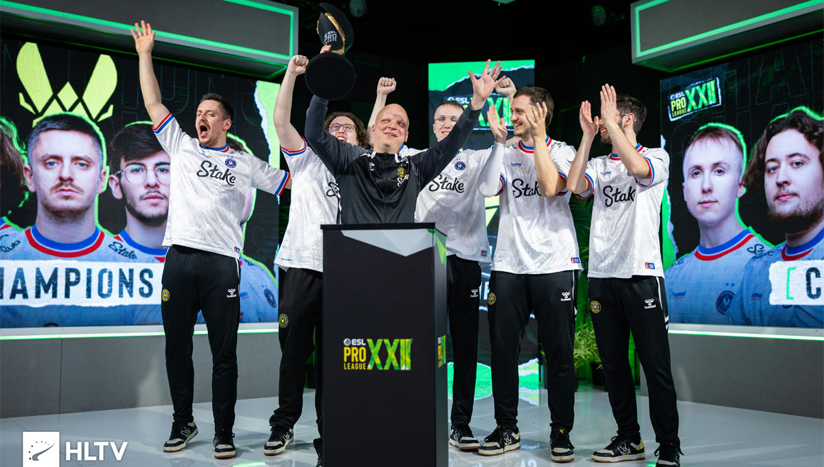 ESL Pro League S22: Vitality atropela Falcons e conquista oitavo título em 2025