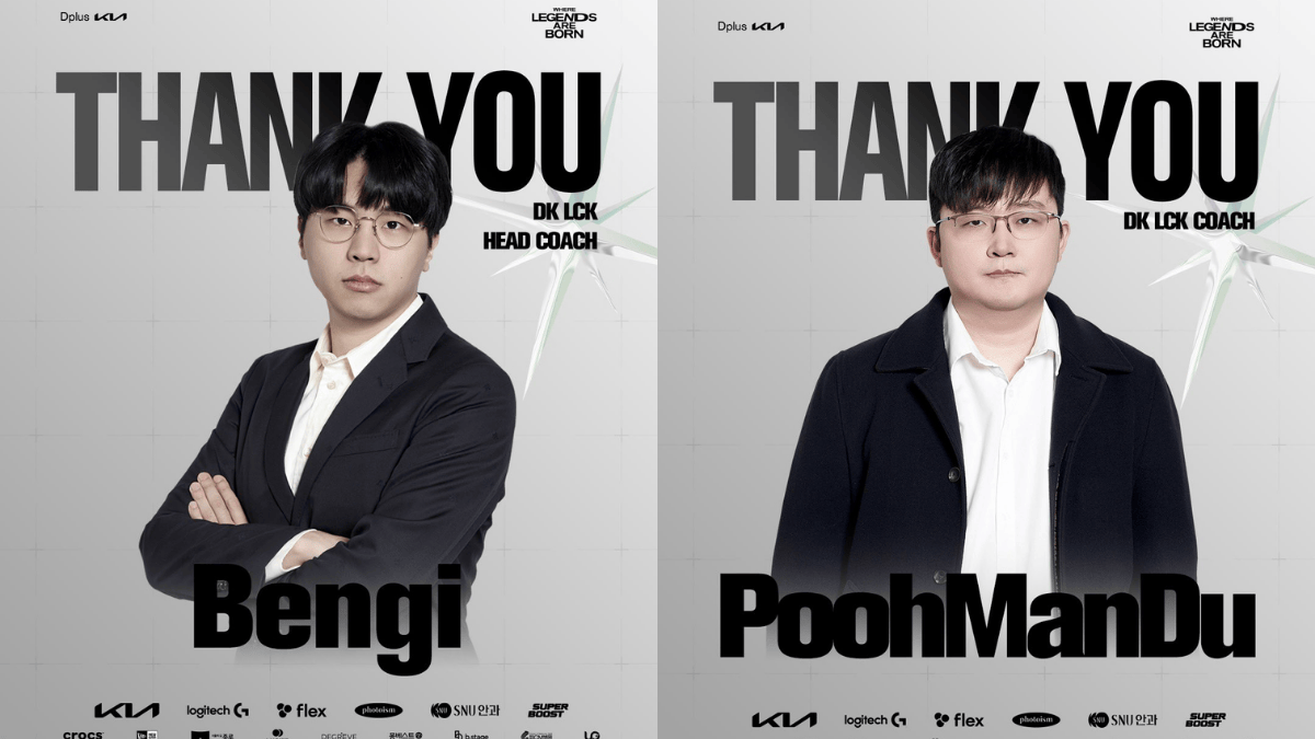 LCK 2026: Dplus KIA anuncia saída de Bengi e PoohManDu