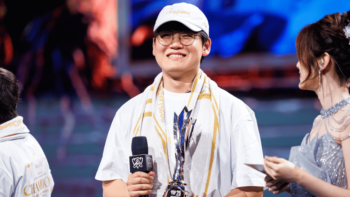 Worlds 2025: Gumayusi revela sua escolha final de skins de campeão mundial