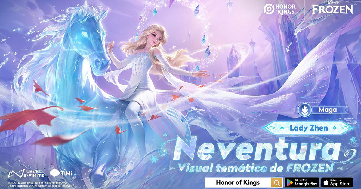 Honor of Kings: Jogo traz de volta evento de Frozen com novos visuais