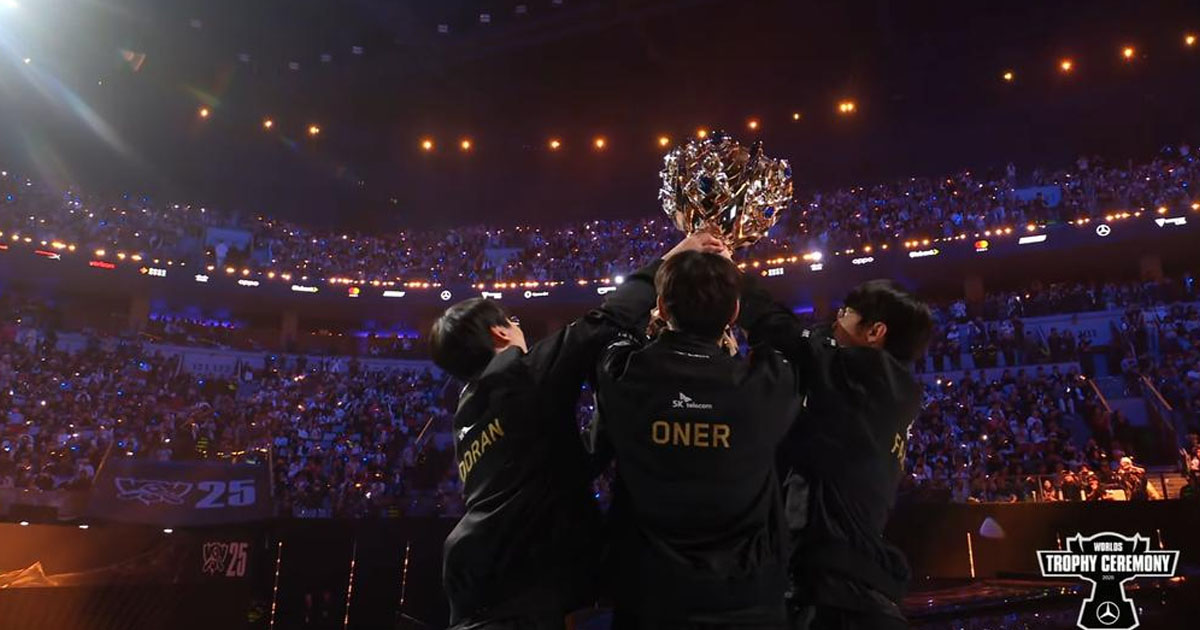 Worlds 2025: Eles fizeram de novo! T1 conquista o Mundial de LoL contra a KT