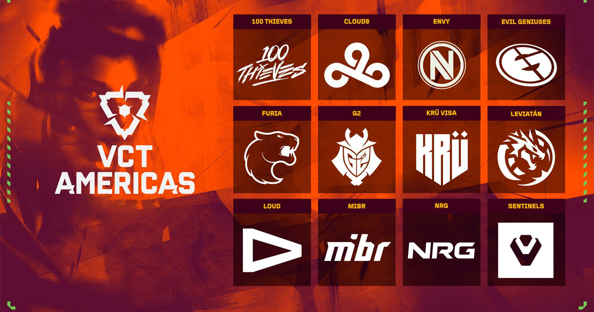 VCT Americas 2026: Todos os times e lineups do torneio de VALORANT