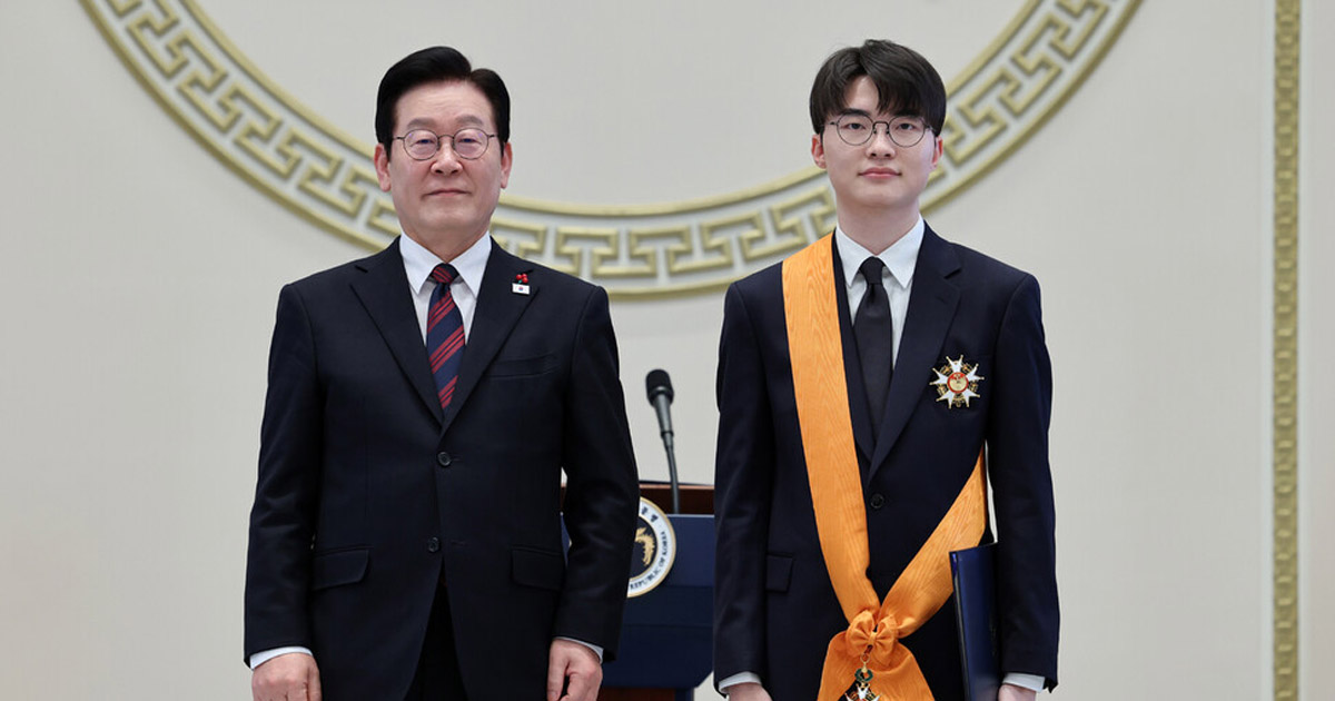 LoL: Faker é o primeiro atleta de esports a receber a maior honraria esportiva da Coreia do Sul