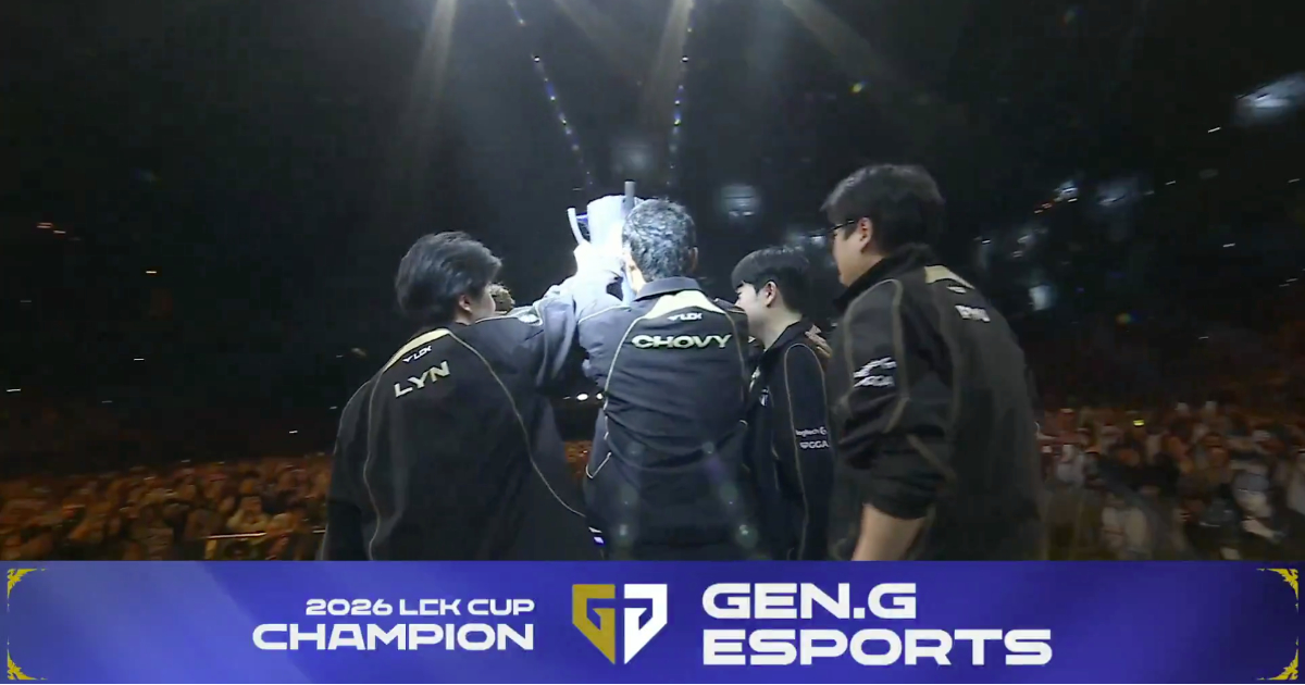 LCK Cup 2026: Gen.G é campeã após vencer a FEARX