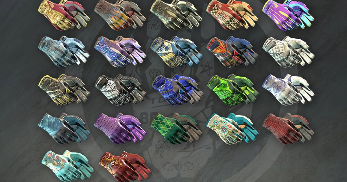 CS2: Valve lança 22 novas luvas na coleção Dead Hand