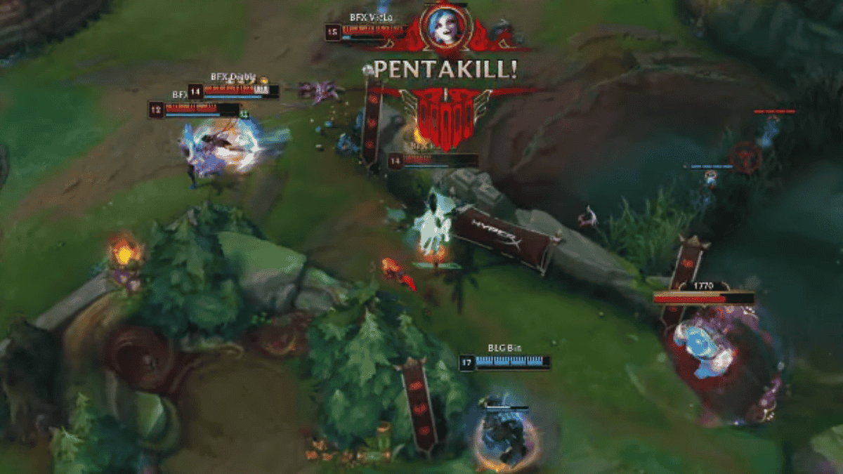 First Stand 2026: BFX Diable realiza Pentakill para cima da BLG na primeira série do torneio