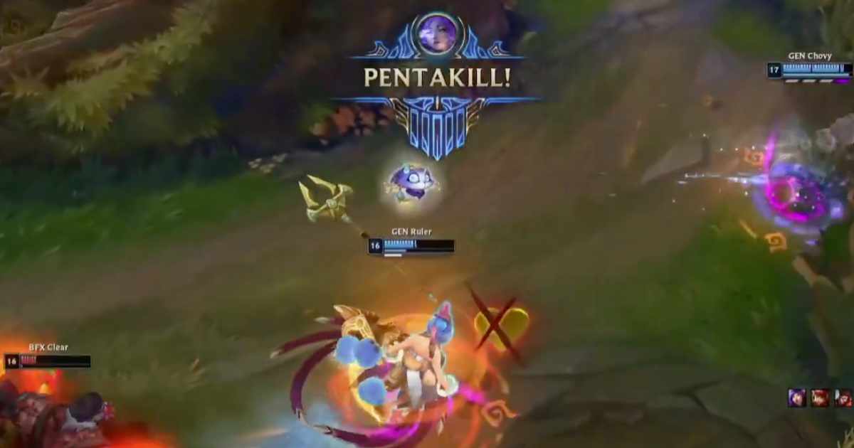 LCK Cup 2026: Gen.G Ruler realiza Pentakill na grande final; veja a jogada